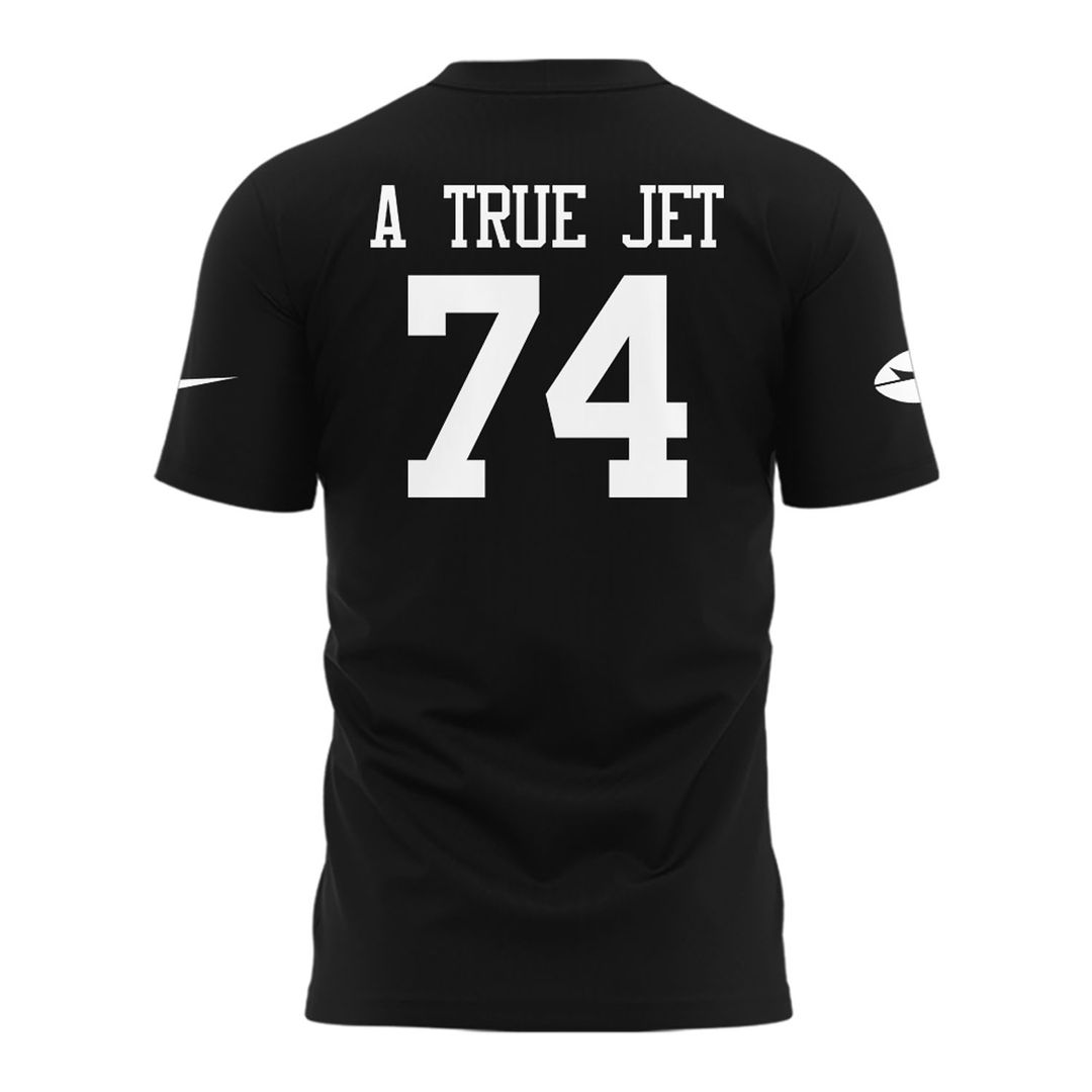 "74" A True Jet Nick Mangold Limited Edition T-Shirt