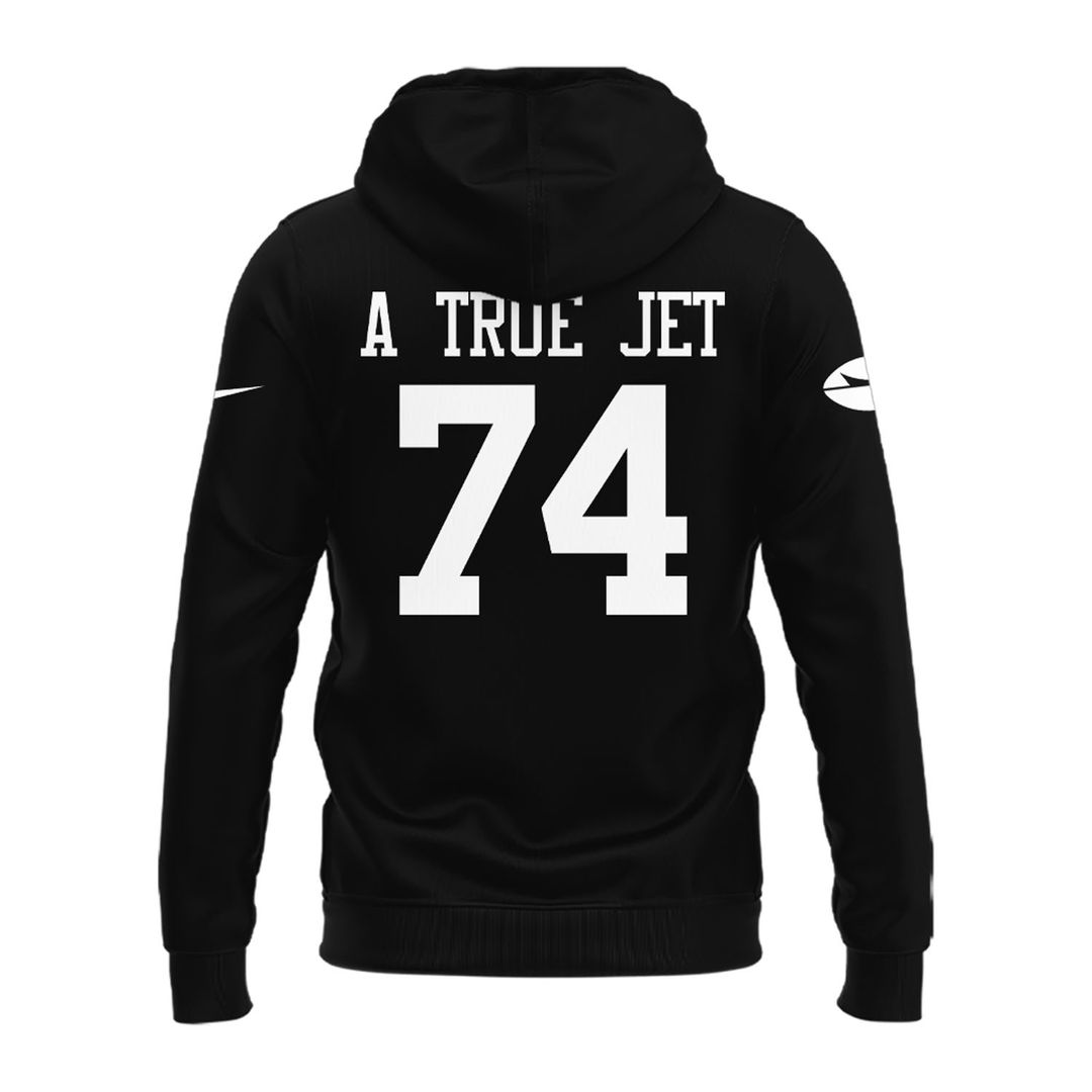 "74" A True Jet Nick Mangold Limited Edition Hoodie