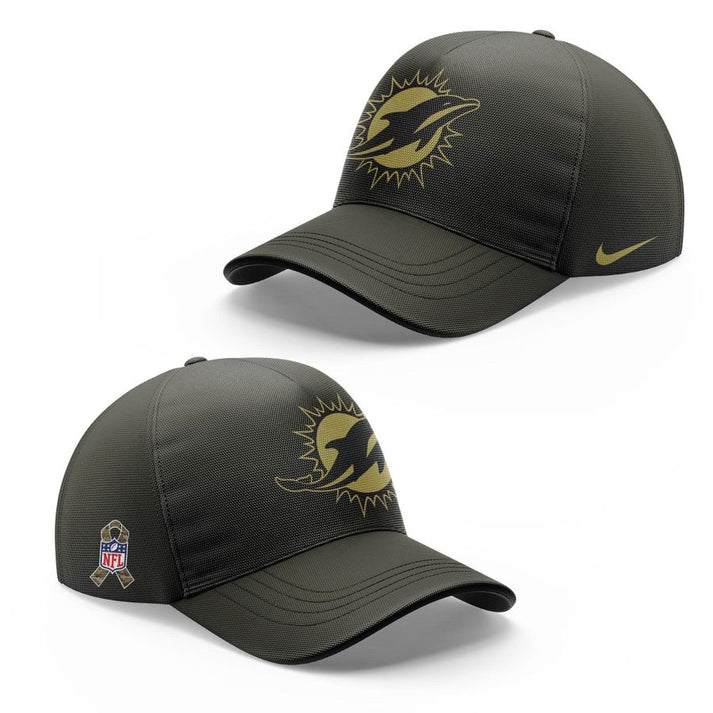 Miami Dolphins '' Military Night '' Special Hoodie 2025