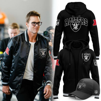 Tom Brady x Las Vegas Raiders Zip Hoodie