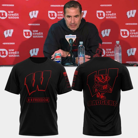 Wisconsin Badgers football Coach Luke Fickell Limited Edition T-Shirt 2025