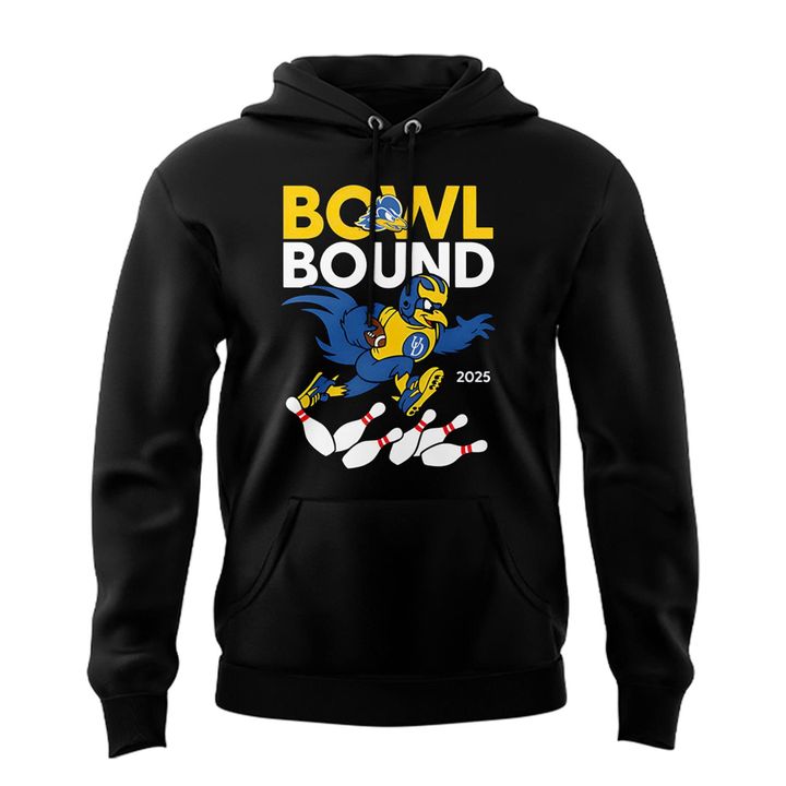 Special Delaware Fightin' Blue Hens 'Bowl Bound' Black Hoodie.
