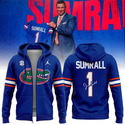 Limited edition Coach Jon Sumrall zip hoodie Florida Gators Football for fans