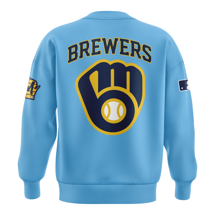 Milwaukee Brewers 2025 Powder Blue Sweatshirt