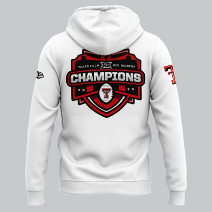 Texas Tech Football 2025 Big 12 Championship Hoodie v2