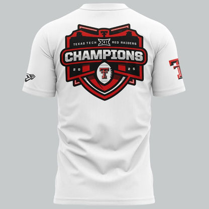 Texas Tech Football 2025 Big 12 Championship T-shirt v2