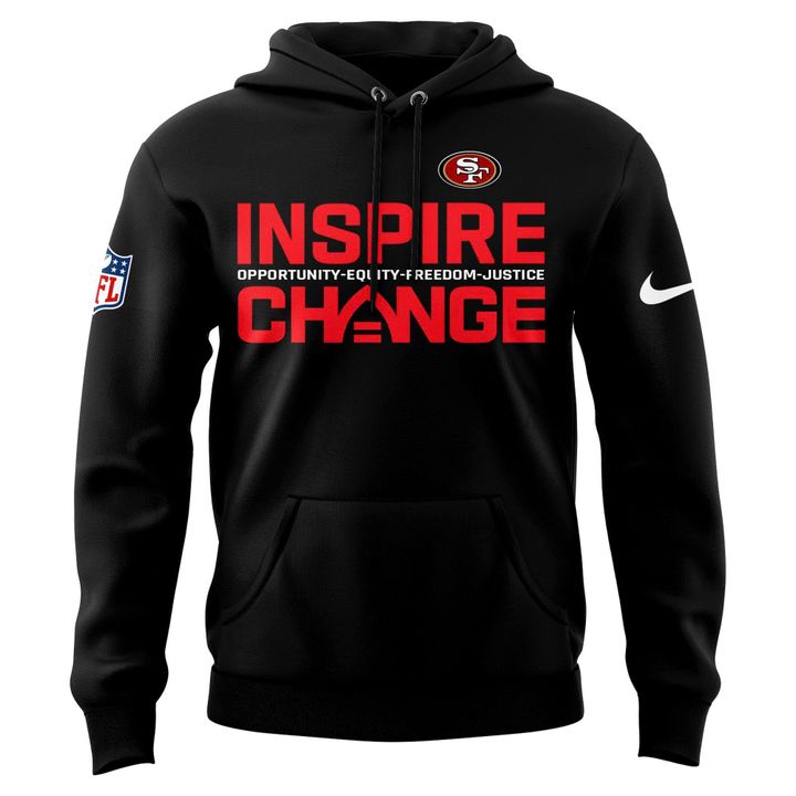 San Francisco 49ers 2025 Inspire Change Hoodie