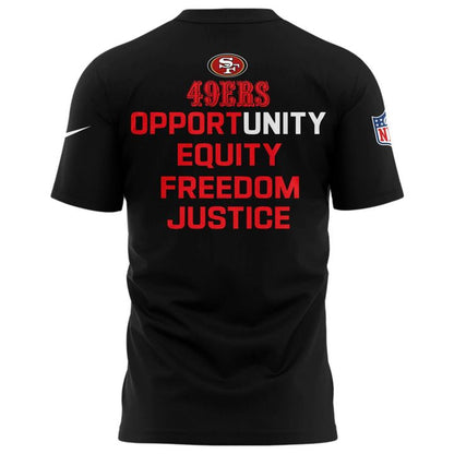San Francisco 49ers 2025 Inspire Change T-Shirt
