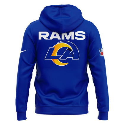Limited Edition Los Angeles Rams Clinched Playoffs 2025 Hoodie