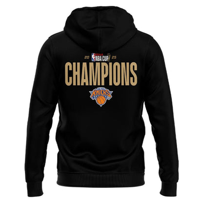 New York Knicks 2025 NBA Cup Champions Combo Hoodie