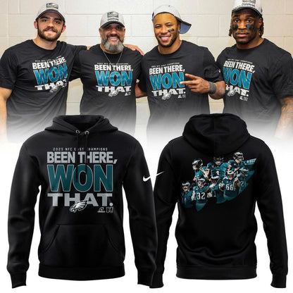 Philadelphia Eagles 2025 NFC East Division Champions Hoodie