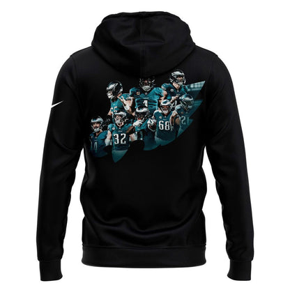 Philadelphia Eagles 2025 NFC East Division Champions Hoodie