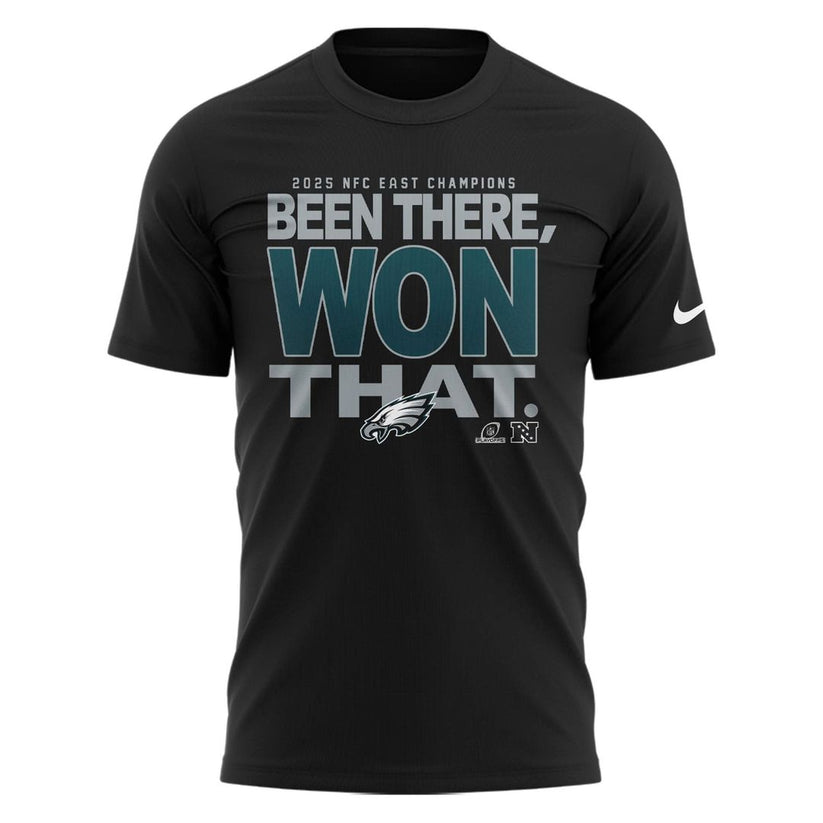 Philadelphia Eagles 2025 NFC East Division Champions T-Shirt