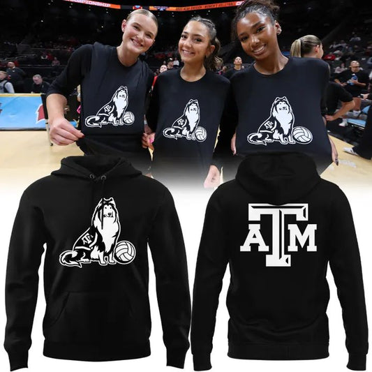 Texas A&amp;M Aggies women's volleyball Hoodie Black