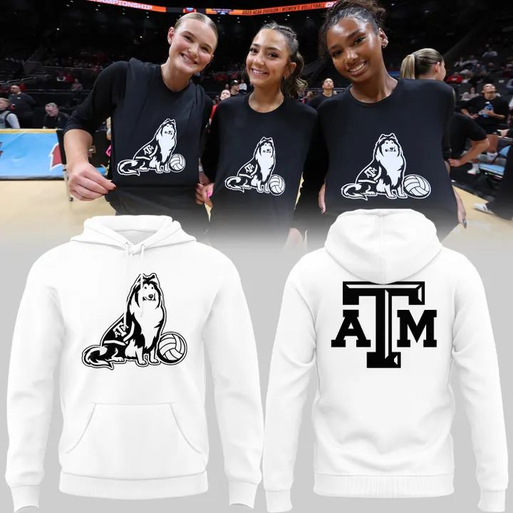 Texas A&amp;M Aggies women's volleyball Hoodie White