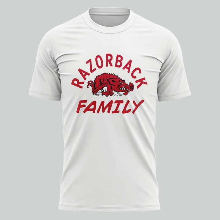 2026 Arkansas "Razorbacks Family" T-Shirt v2