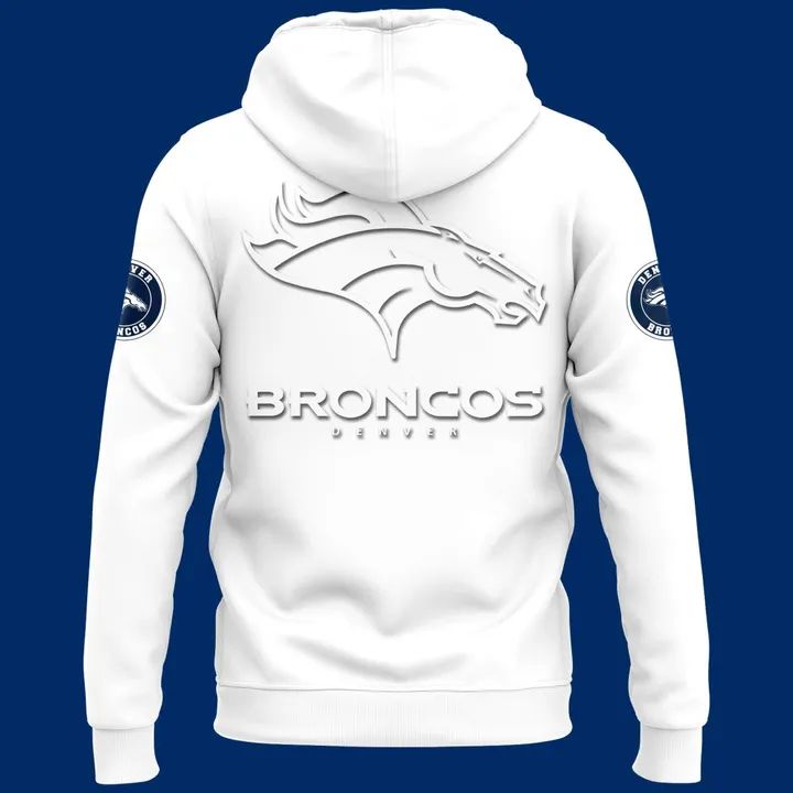 Denver Broncos 2026 "White Out" Limited Edition Hoodie v2