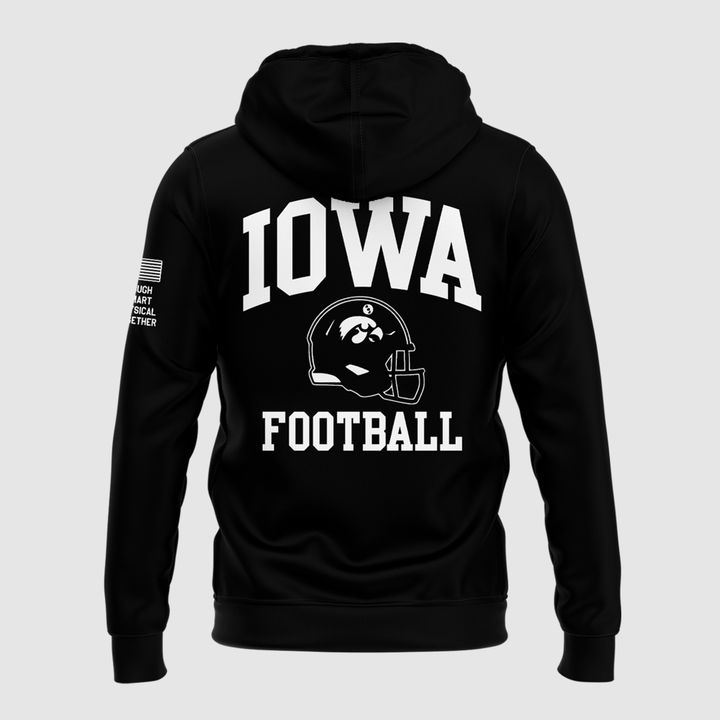 Limited edition Zip Hoodie Coach Kirk Ferentz for fans Iowa Hawkeyes football