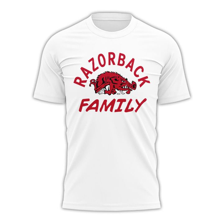 2026 Arkansas "Razorbacks Family" T-Shirt