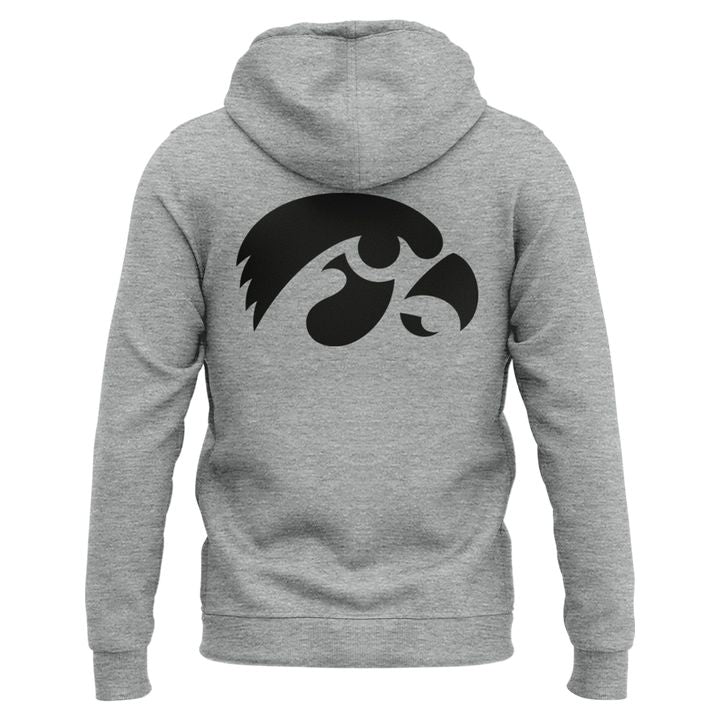 Limited edition Coach Kirk Ferentz Hoodie Gray for fans Iowa Hawkeyes football