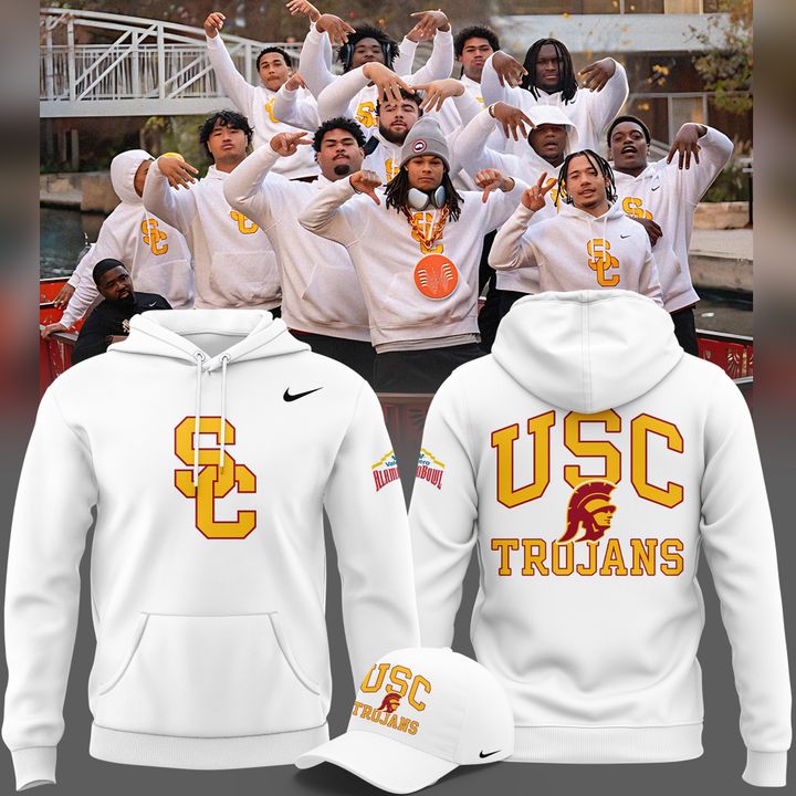 2025 Limited edition uniform Hoodie USC Trojans football for fans