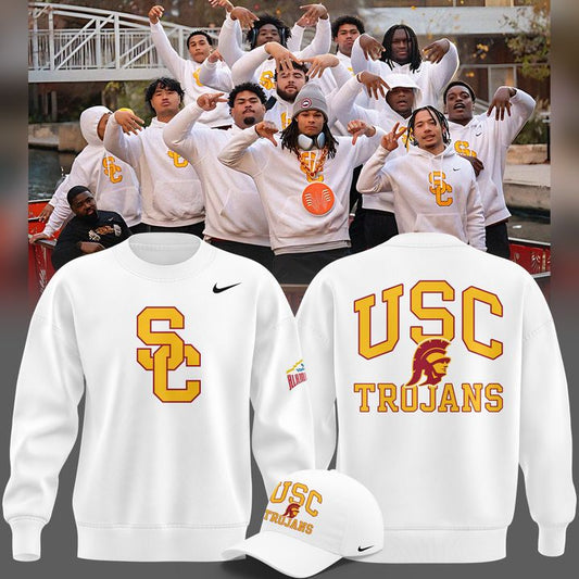 2025 Limited edition uniform Sweatshirt USC Trojans football for fans