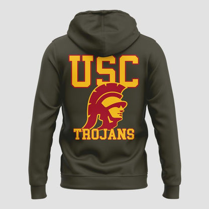 Limited edition Zip Hoodie USC Trojans football for fans