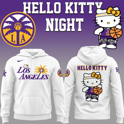 Los Angeles Sparks x Hello Kitty Night 2026 Special Edition Hoodie