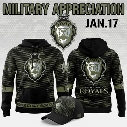 Reading Royals Military Appreciation Specialty Hoodie