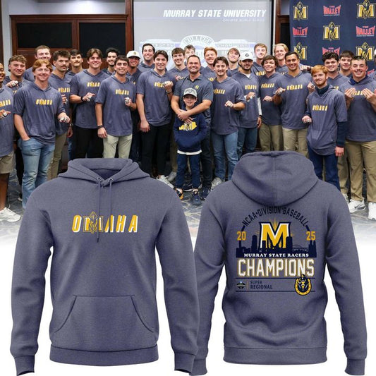 Special OMAHA Murray State Baseball Hooodie