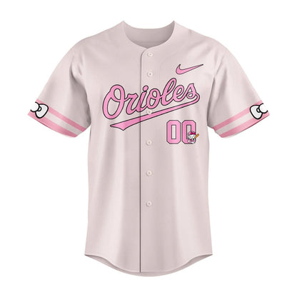 Hello Kitty x Baltimore Orioles Jersey