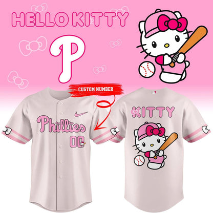 Hello Kitty x Philadelphia Phillies Jersey