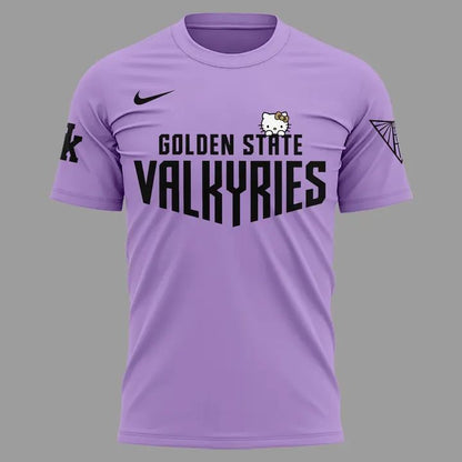 Special edition Golden State Valkyries x Hello Kitty T-Shirt for fans
