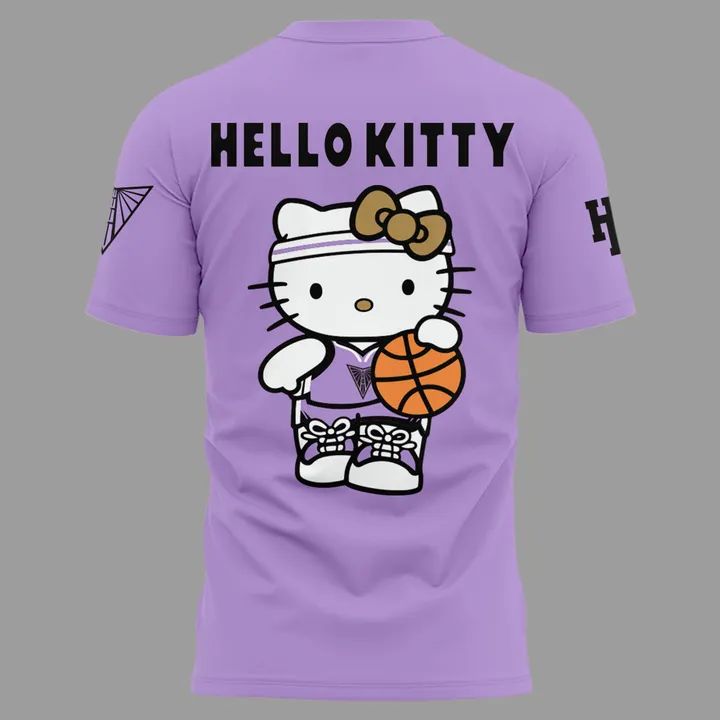 Special edition Golden State Valkyries x Hello Kitty T-Shirt for fans
