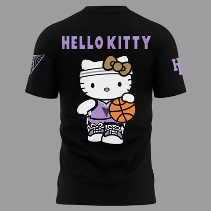 Special edition Golden State Valkyries x Hello Kitty T-Shirt black for fans