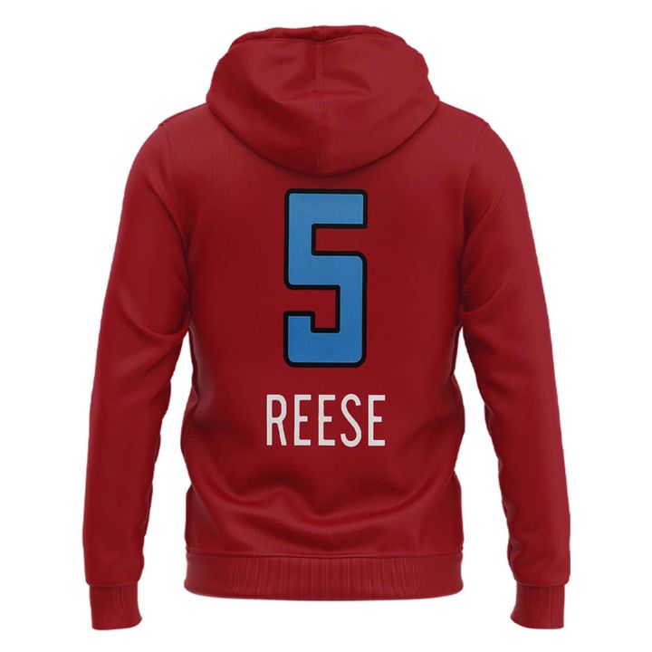 Atlanta Dream Angel Reese Dream Red Hoodie - Limited Edition