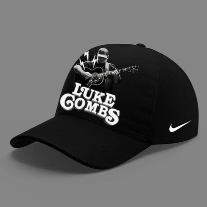 Limited Edition Luke Combs x Ohio State Stadium Tour Black T-Shirt
