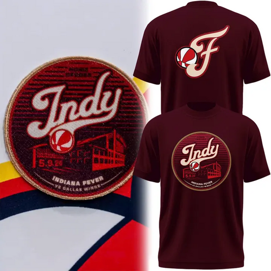 2026 Indiana Fever Home Game Fever Patch T-Shirt