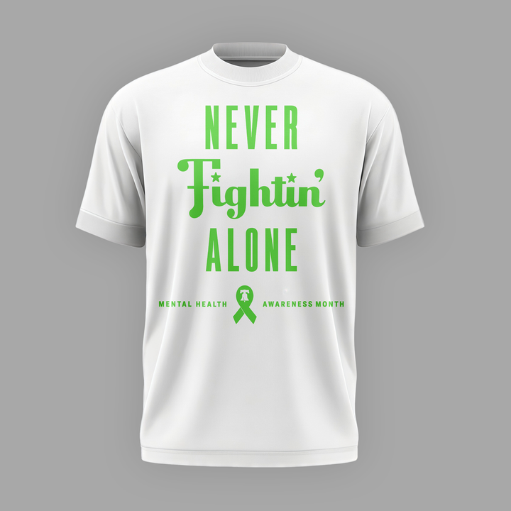 Limited Edition Philadelphia Phillies Never Fightin Alone White Tshirt 2026