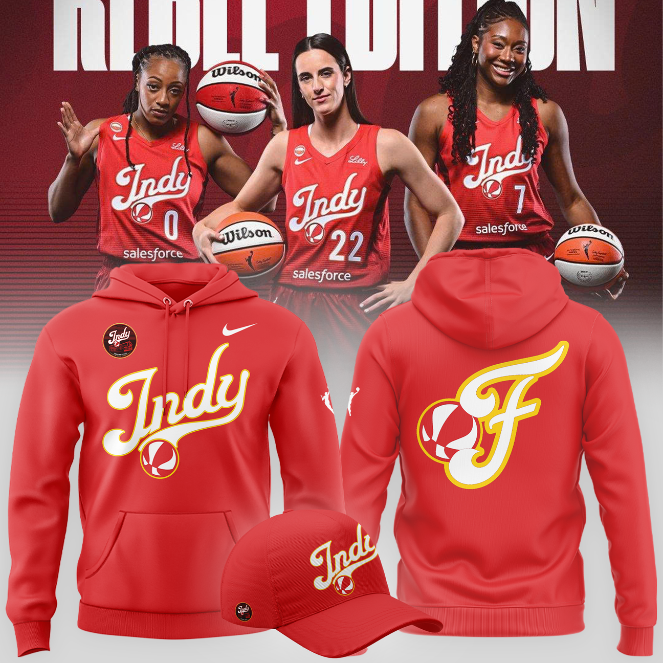 Limited Edition Indiana Fever 2026 Hoodie