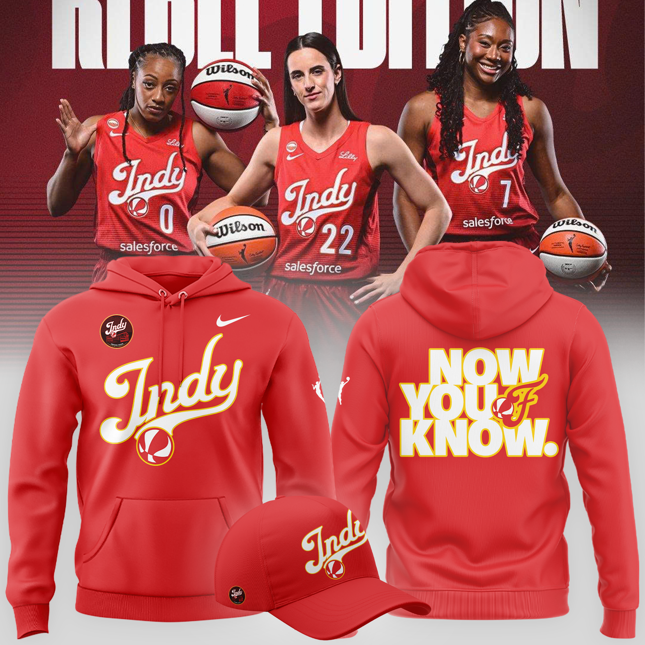 Limited Edition Indiana Fever 2026 Hoodie