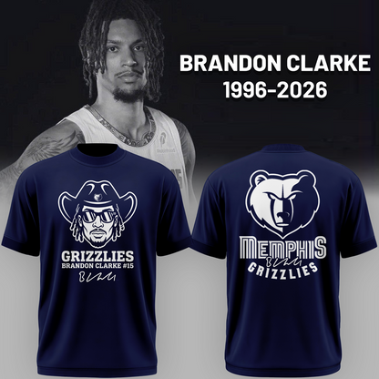 Memphis Grizzlies Brandon Clarke #15 Tshirt