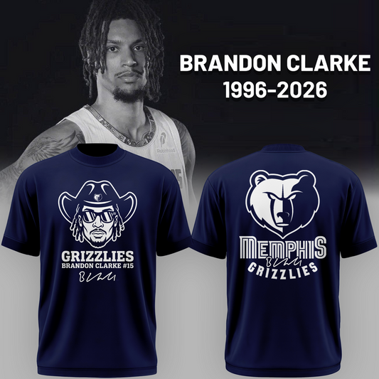 Memphis Grizzlies Brandon Clarke #15 Tshirt