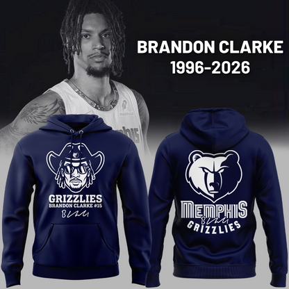Memphis Grizzlies Brandon Clarke #15 Hoodie