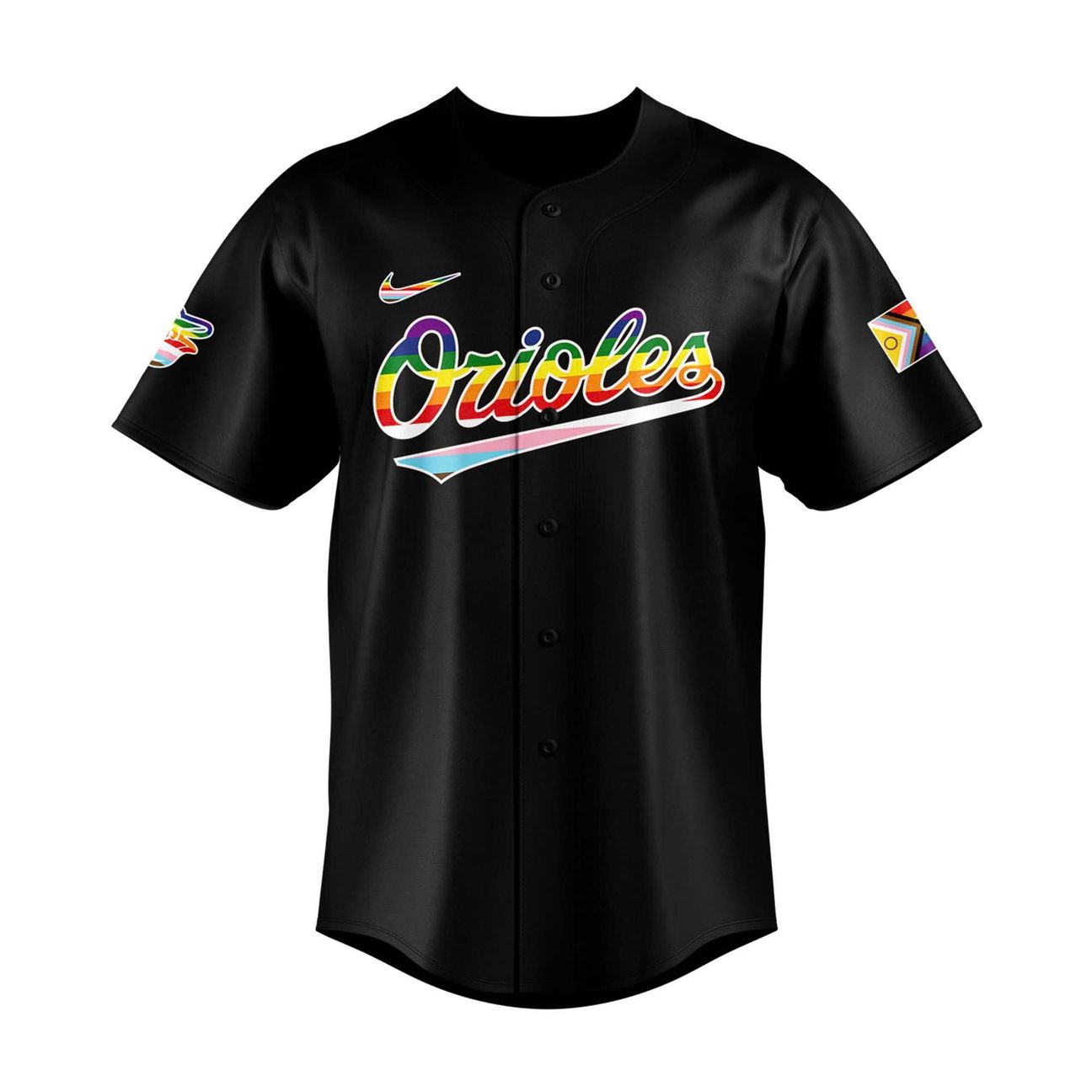 2026 Baltimore Orioles Pride Night Jersey Custom Name And Number
