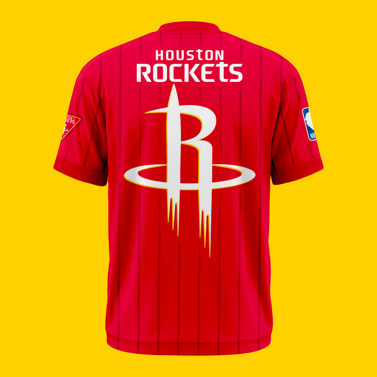 Houston Rockets 2026 New Logo T-Shirt - Red