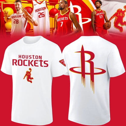 Houston Rockets Clutch City White T-Shirt