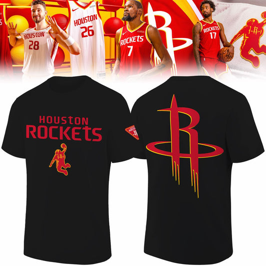 Houston Rockets Clutch City Black T-Shirt