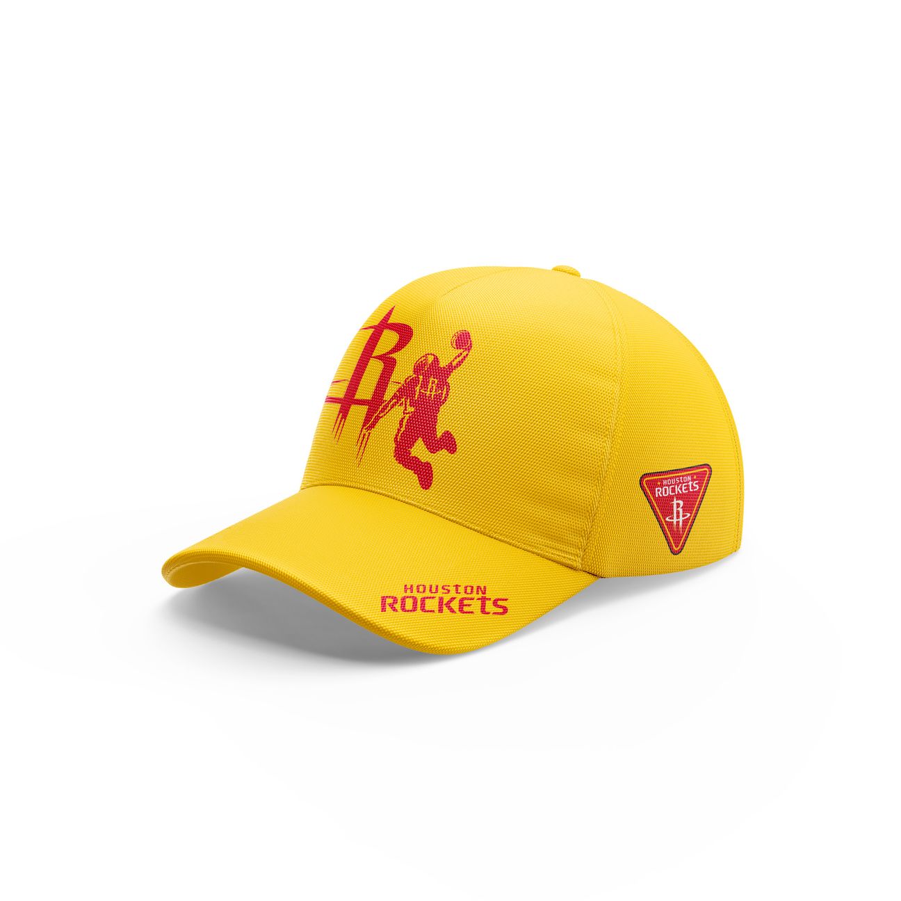 Houston Rockets 2026 New Logo T-Shirt - Yellow