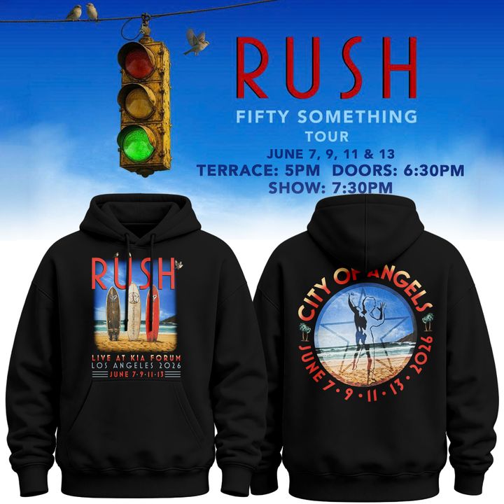 Exclusive Version Los Angeles - Fifty Something Tour 2026 Hoodie